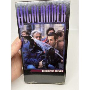 Highlander TV Series Behind The Scenes Adrian Paul VHS Tape New Sealed